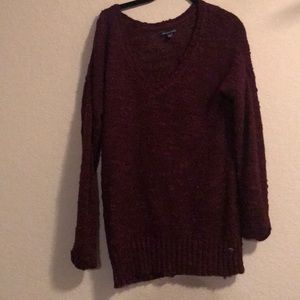 Maroon sweater